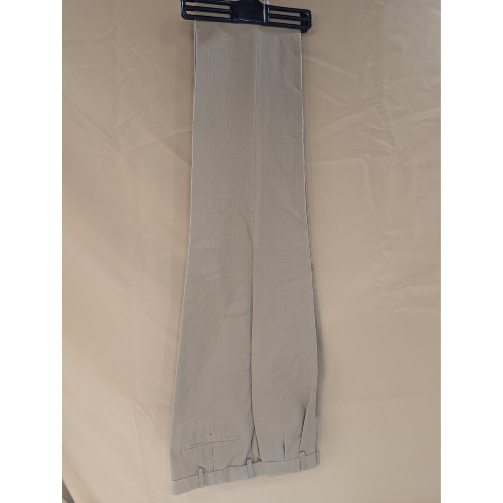 Haggar Classic Fit Work to Weekend Tan Khaki Dress Pants Men's 38x32 - Picture 2 of 6